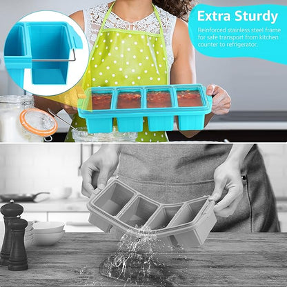 Ztomine Silicone Freezer Tray