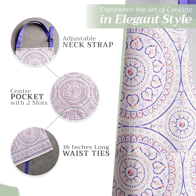 Maison d' Hermine 100% Cotton Apron