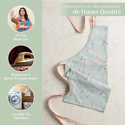 Maison d' Hermine 100% Cotton Apron