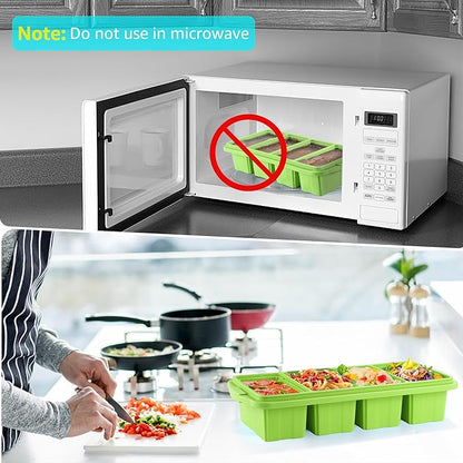 Ztomine Silicone Freezer Tray