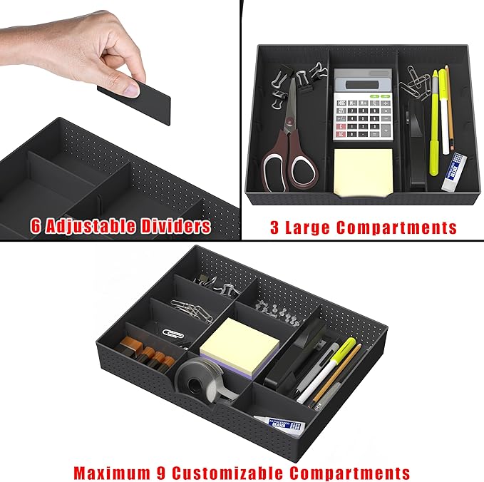 Simple Houseware Drawer Organizer Tray