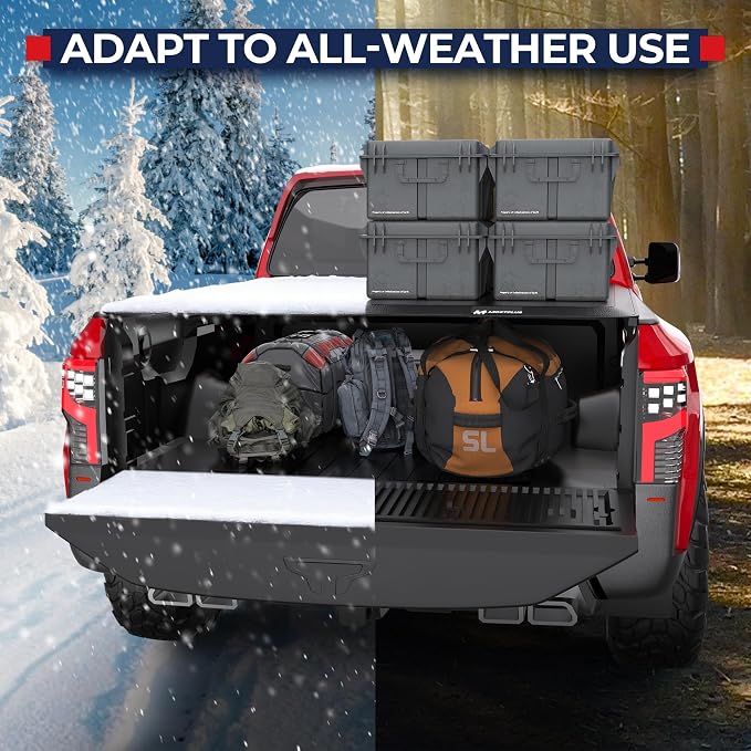 MOSTPLUS 5FT Roll-Up Soft Vinyl Truck Bed Tonneau Cover Compatible with Nissan Frontier 2005-2025 2026 5 Feet Bed, Fleetside 60Inch