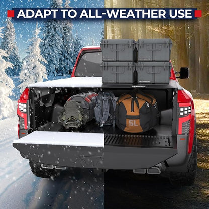 MOSTPLUS 5FT Roll-Up Soft Vinyl Truck Bed Tonneau Cover Compatible with Nissan Frontier 2005-2025 2026 5 Feet Bed, Fleetside 60Inch