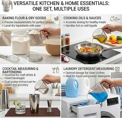 Measuring Cups Set, Essential Kitchen Gadgets