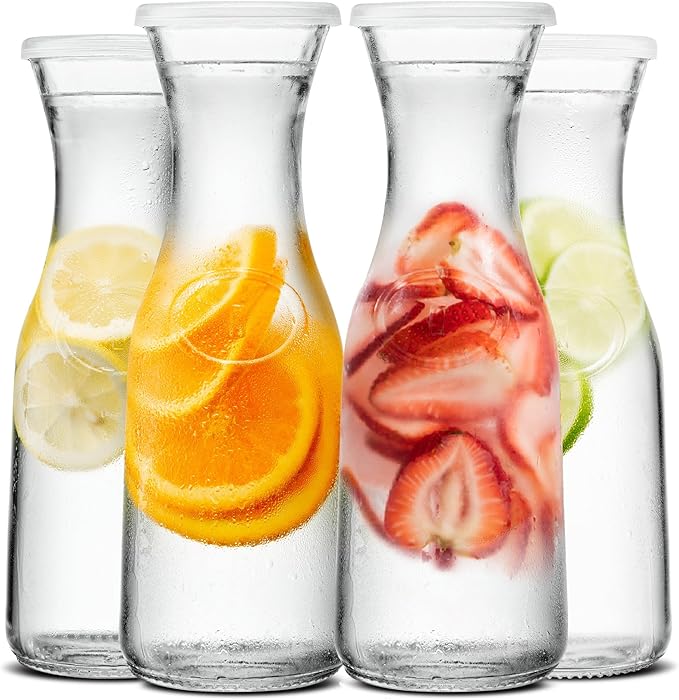 Kook Glass Carafe, Mimosa Bar Supplies, Carafe Pitchers
