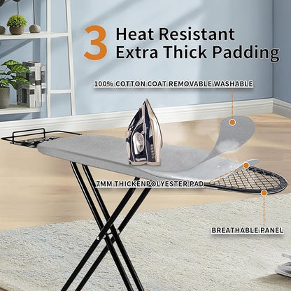 Ironing Board, 43x14 Inch Iron Board