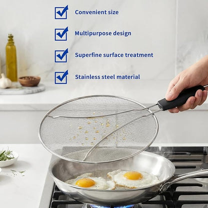 Splatter Screen for Frying Pan