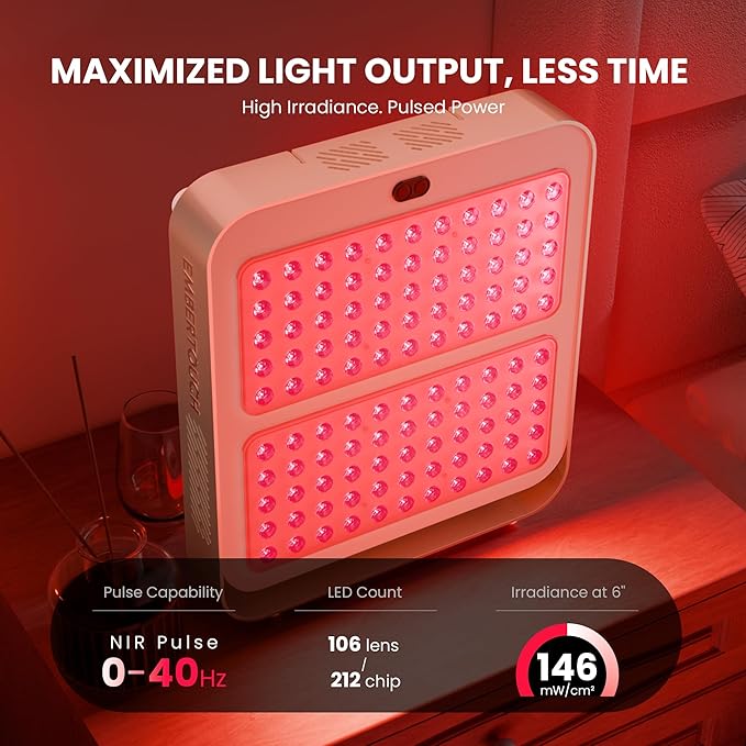 EmberTouch Red Light Therapy Panel