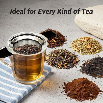 Tifanso Stainless Steel Tea Infuser Steeper Strainer