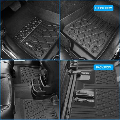 Nilight TPE Floor Mats for Acura RDX 8-Way Power Seats 2013 2014 2015 2016 2017 2018, All Weather Custom Fit Heavy Duty Floor Liners