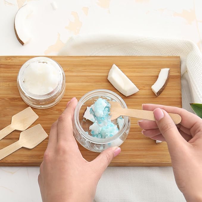 LotFancy Mini Wooden Spoons, Biodegradable and Compostable