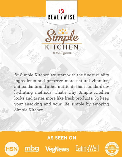 READYWISE - Simple Kitchen, Powdered Eggs, 72 Servings, Emergency Supply, Dehydrated Food, Baking Supplies, Camping Meals, Survival Food, 10 Can Egg Powder, Dehydrated Eggs Powder