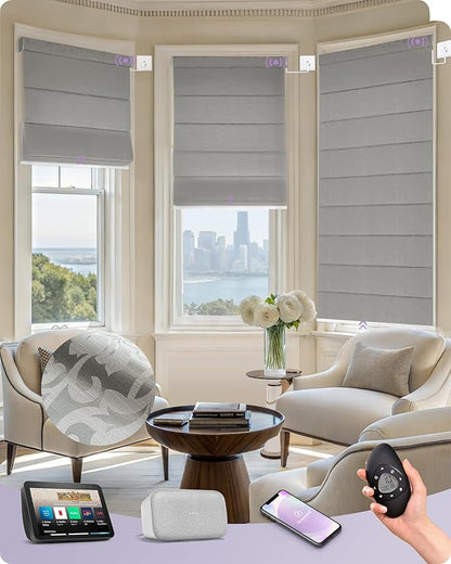 Graywind Smart Roman Shades Compatible