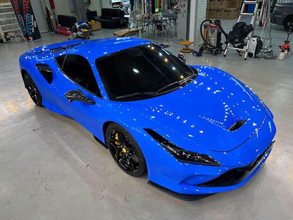 ColorFusion PPF by VViViD, Gloss Shark Blue Dry Apply PPF Vinyl Car Wrap Roll 1ft x 5ft