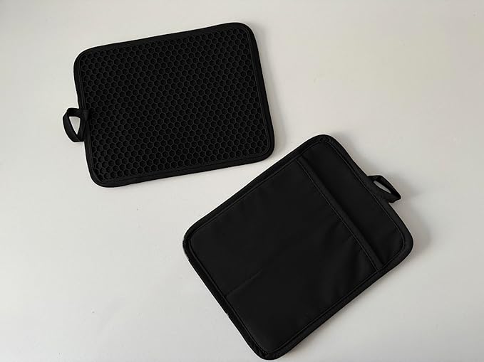 Oven Pot Holder with Pocket Cotton Heat Resistant Coaster Potholder Kitchen Hot