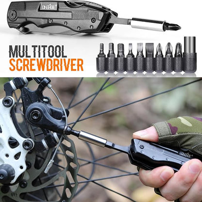 Gifts for Men Him Dad, Pocket Multitool Knife, Christmas Stocking Stuffers for Men, Anniversary Birthday Gifts for Husband, Boyfriend, Guy, Groomsmen, Fathers Day, Gadget for Hiking, Camping, Outdoor