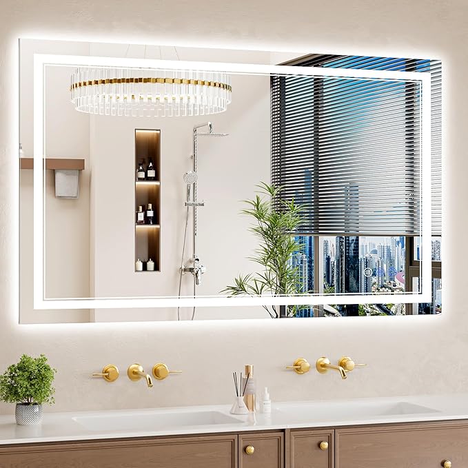 30"x50" LED Bathroom Mirror