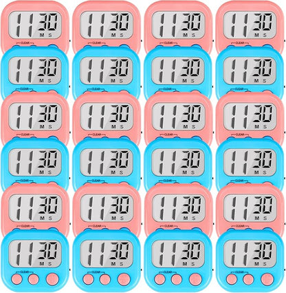 Timer for Kids Teachers Digital Kitchen Timers for Cooking Large Magnetic