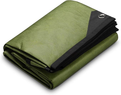 Arcturus XL Heavy Duty Survival Blanket ??Insulated Reflective Thermal Camping Tarp - 8.5 FT x 12 FT (Olive Green)