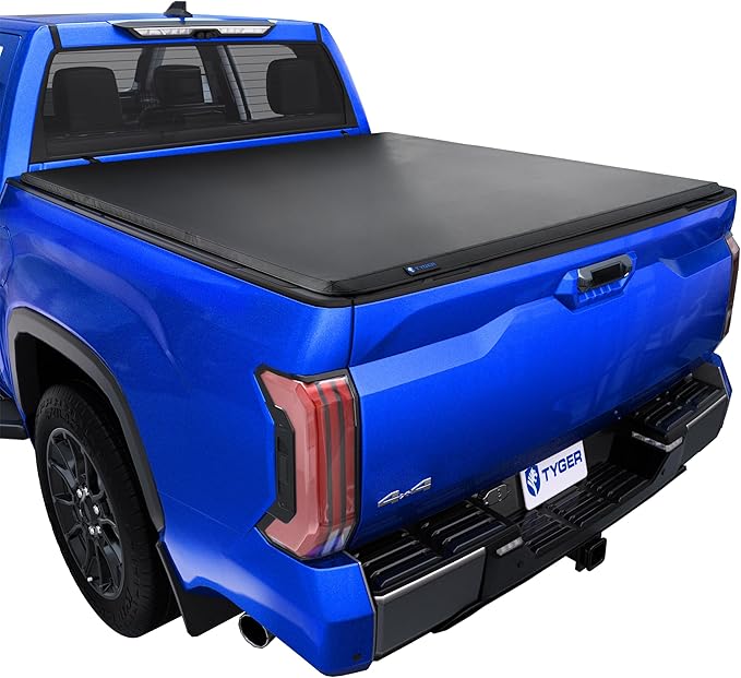 Tyger Auto T3 Soft Tri-fold Truck Bed Tonneau Cover Compatible with 2022-2026 Toyota Tundra | 6.5' (79") Bed | TG-BC3T1063