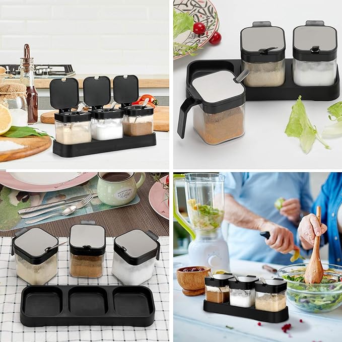 Mlici Condiment Jar Spice Container