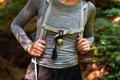 Coghlan's Magnetic Bear Bell with Silencer, Yellow ??Outdoor Safety for Hiking, Camping, and Wildlife Protection ??Noise Alert Deterrent for Bears and Other Wildlife