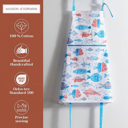 Maison d' Hermine 100% Cotton Apron