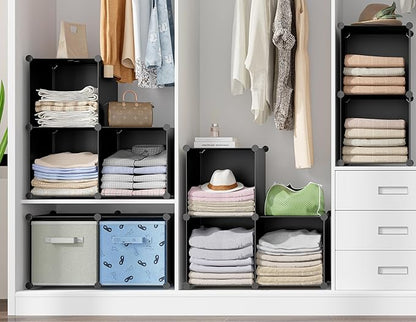 6-Cube Storage Organizer, Closet Organizer Storage Cabinet Shelf Bookcase