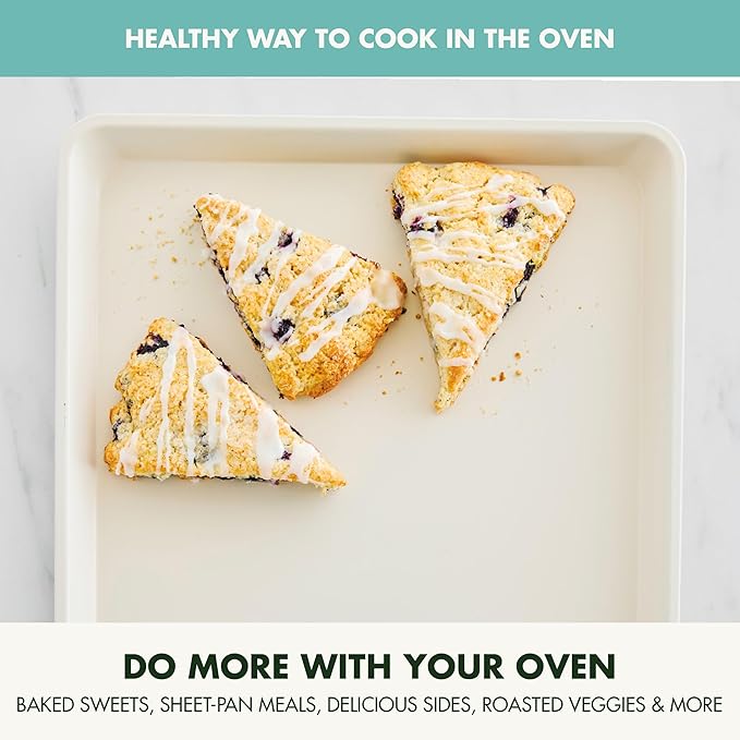 GreenPan Bakewell 13"x18" Baking Sheet Pan, Healthy Ceramic Nonstick Bakeware