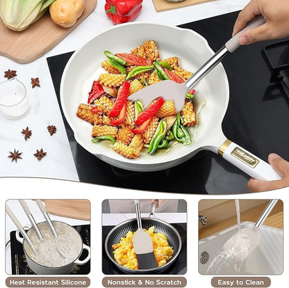 Onader Silicone Cooking Utensils Set of 15, Kitchen Utensils Set