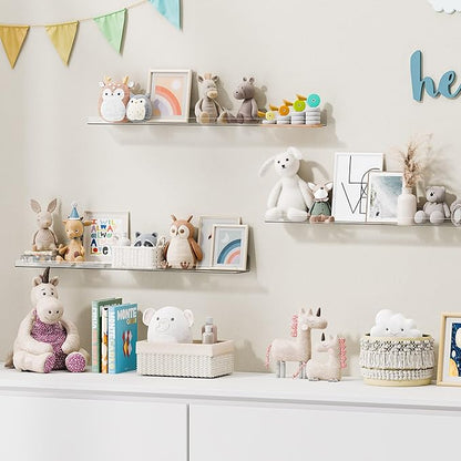 upsimples 6 Pack Acrylic Shelves