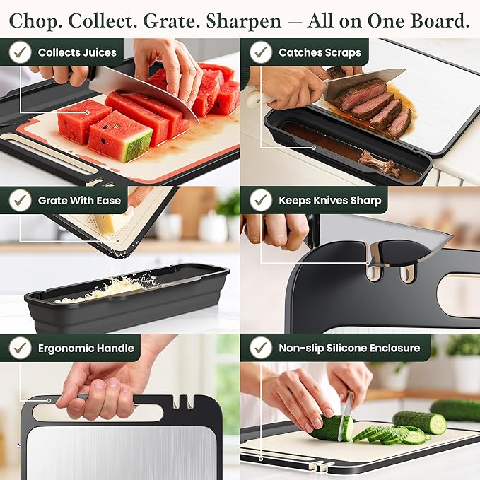 PURE-PREP Titanium Cutting Boards