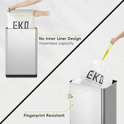 EKO Mirage X 80 Liter / 21.1 Gallons Motion Sensor Trash Can, Automatic Large