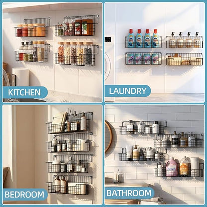 Spice Rack Wall Mount, Spice Organizer