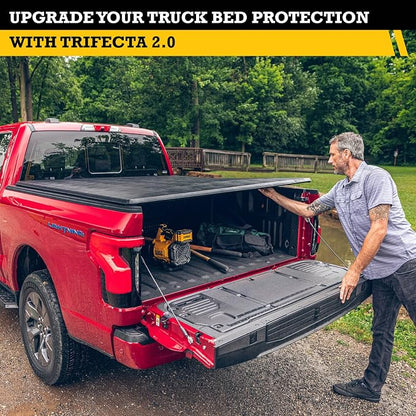 RealTruck Extang Trifecta 2.0 Soft Folding Truck Bed Tonneau Cover | 92425 | Fits 2009-2018, 19'-24' Classic Body 1500 Dodge Ram 1500/2500/3500 5' 7" Bed (67.4")