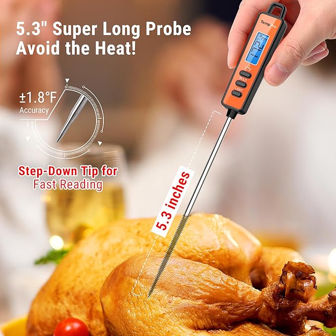 TempPro TP01A Digital Meat Thermometer