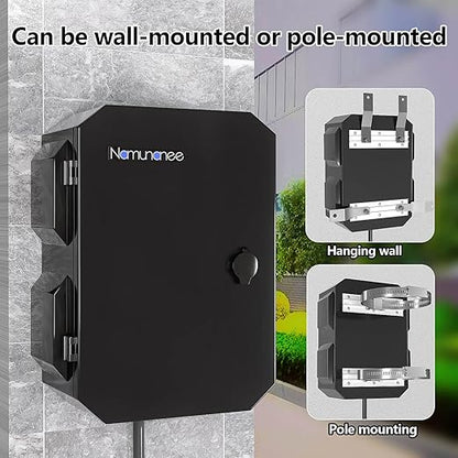 Outdoor Electrical Box, Cold-Rolled Steel Plate, Aluminum Alloy Back Beam