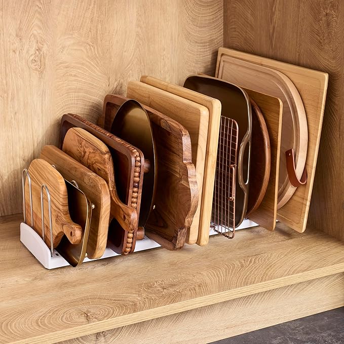 YouCopia StoreMore Expandable Pan and Lid Rack
