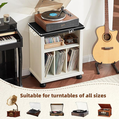 Joaxswe Record Player Stand