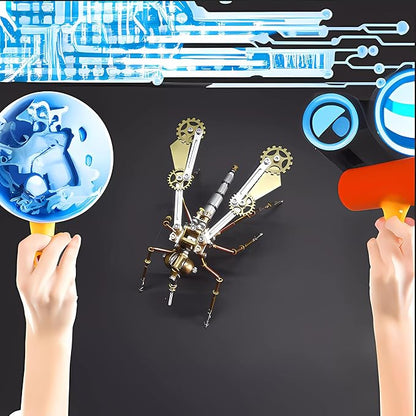 Mechanical Metal DIY 3D Insect Brass Puzzle (Mosquito A)
