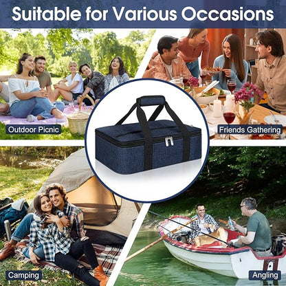 Insulated Casserole Carrier, Portable Casserole Carrier