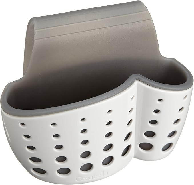 Casabella Sink Sider Faucet Caddy Sponge Holder