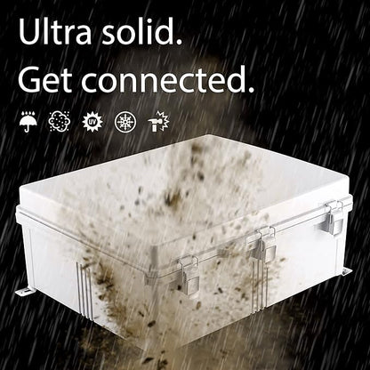 Gratury Junction Box, IP67 Waterproof Plastic Enclosure