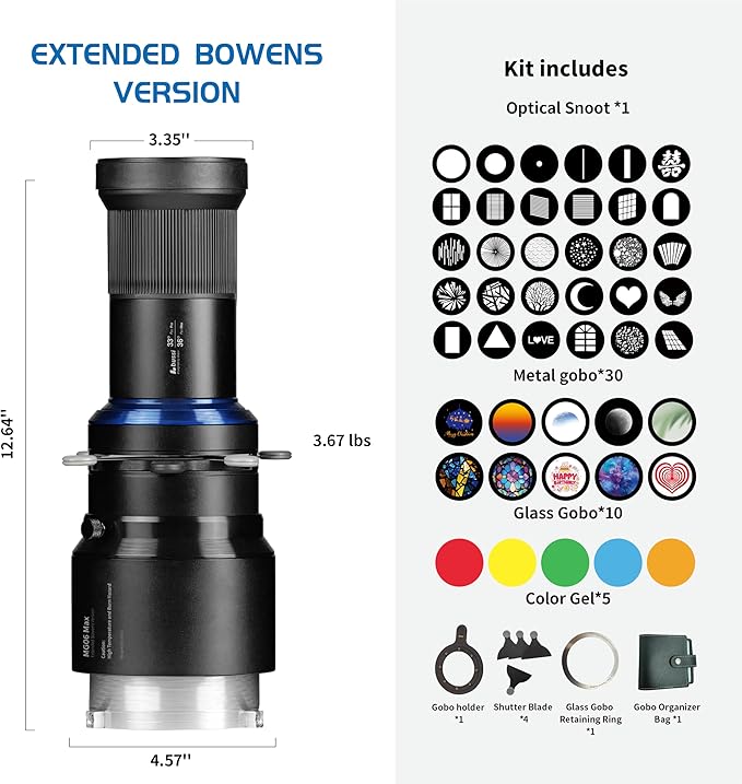 Bussi MG06 Max Bowens Mount Snoot