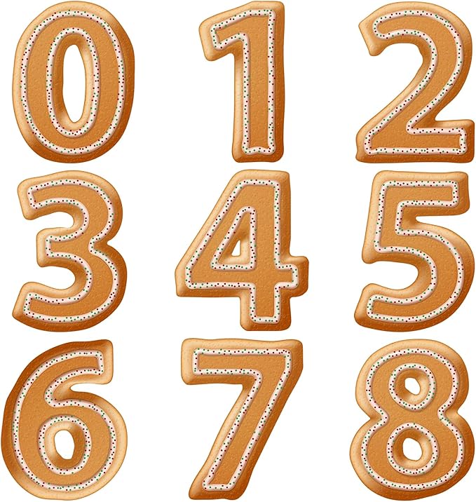 Number Cookie Cutter Set 3 Inch