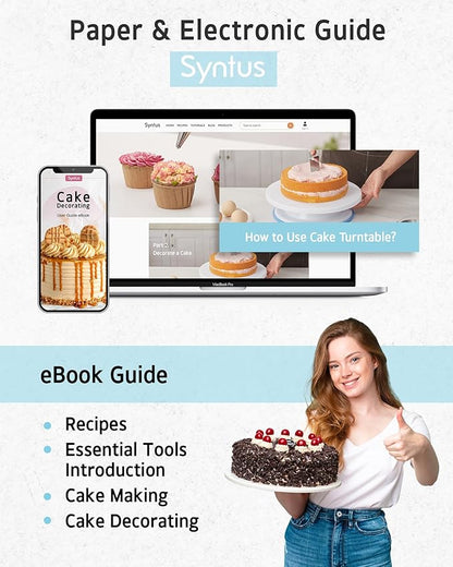 Syntus 65 PCs Cake Decorating Kit