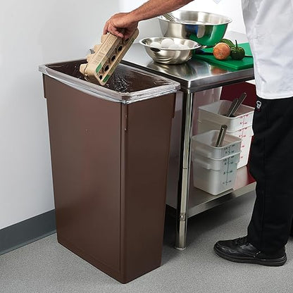 Winco Slender Trash Can