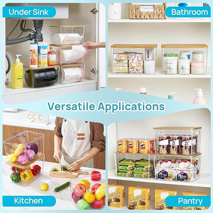 Vtopmart 2 Pack Trash Bag Holder