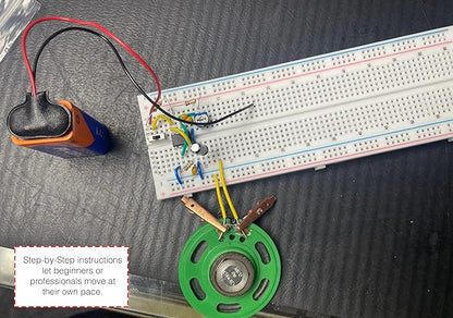 Make: Radio Electronics Kit - Component Pack Follows Experiments, DIY Projects, and Circuits Including Raspberry Pi Microcontroller Adaptations in the 2024 Paperback by Fredrik Jansson & Charles Platt