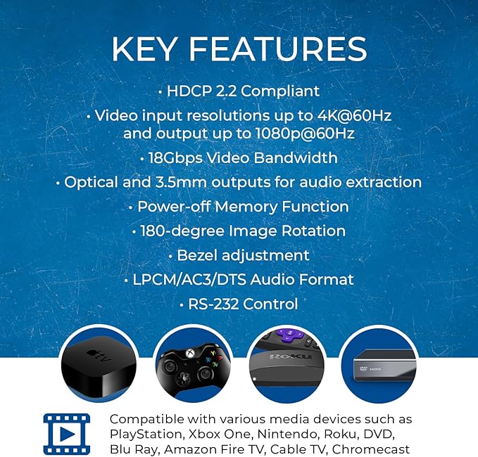 OREI 4K Video Wall Controller for Multi-Screen Display